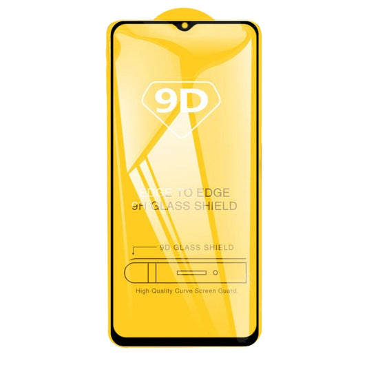 For OPPO A16 / A16S 25 PCS 9D Full Glue Full Screen Tempered Glass Film by buy2fix