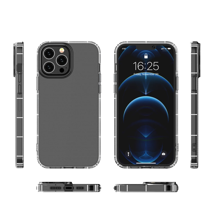 For iPhone 13 Pro Max Airbag Four-Corner Full Coverage Shockproof TPU Case (Transparent) - iPhone 13 Pro Max Cases by buy2fix | Online Shopping UK | buy2fix