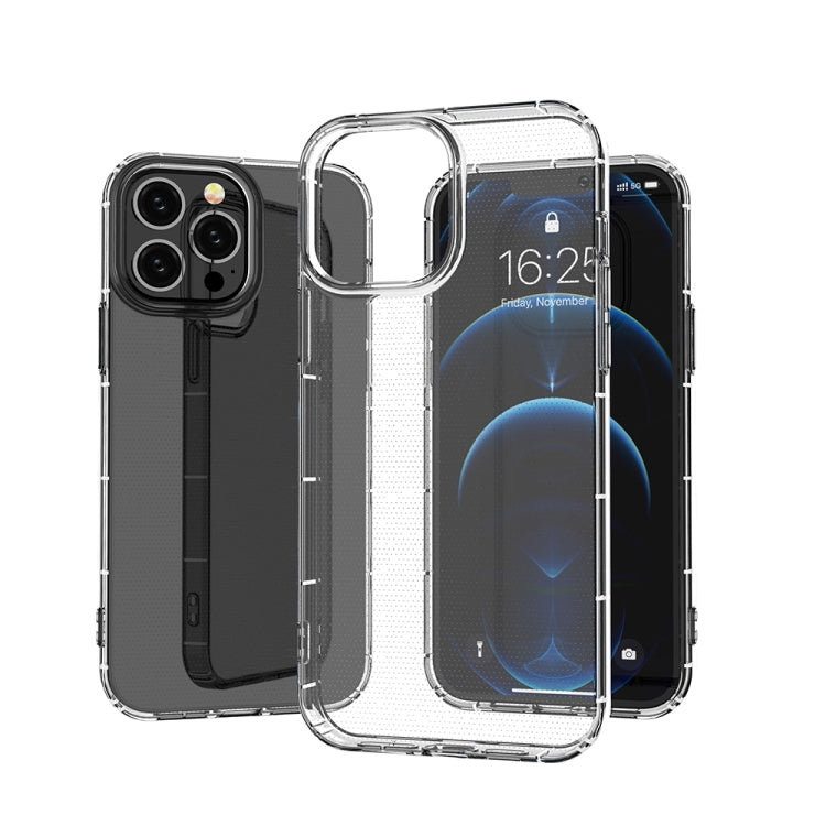 For iPhone 13 Pro Max Airbag Four-Corner Full Coverage Shockproof TPU Case (Transparent) - iPhone 13 Pro Max Cases by buy2fix | Online Shopping UK | buy2fix