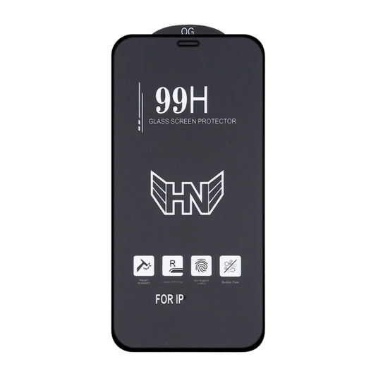 For iPhone 13 Pro Max 25pcs High Aluminum Large Arc Full Screen Tempered Glass Film by buy2fix