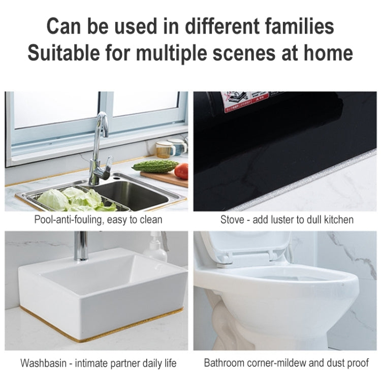 Kitchen Anti-mildew Waterproof Beauty Stitching Stickers Sink Seal Edge Line, Random Color Delivery, Size:6mx15mm by buy2fix