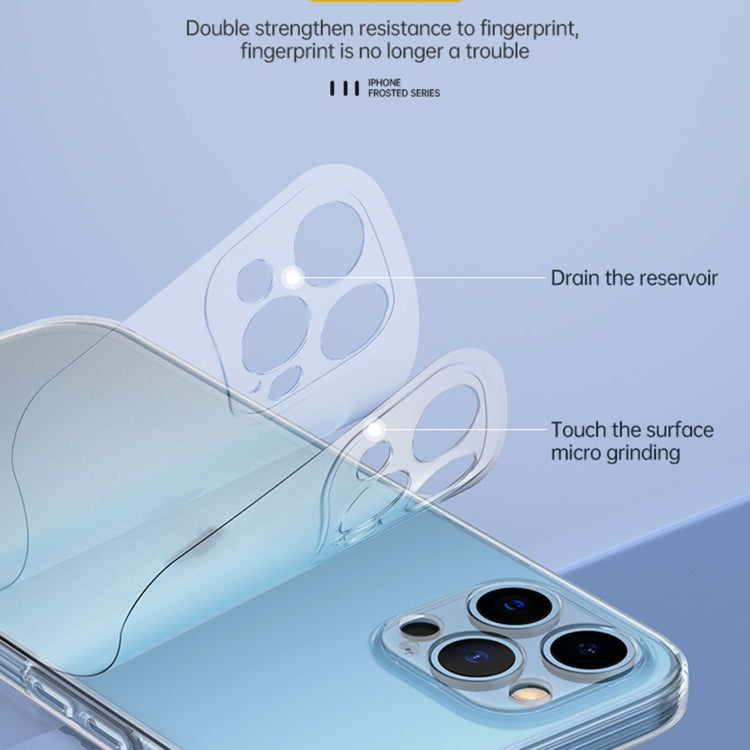 For iPhone 13 SULADA Frosted Series Shockproof TPU Protective Case(Transparent) - iPhone 13 Cases by SULADA | Online Shopping UK | buy2fix