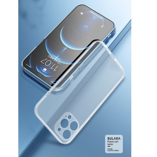 For iPhone 13 Pro SULADA Frosted Series Shockproof TPU Protective Case (Transparent) - iPhone 13 Pro Cases by SULADA | Online Shopping UK | buy2fix