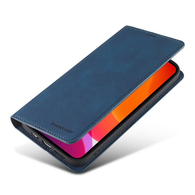 For iPhone 13 Forwenw Dream Series Magnetic Oil Edge Horizontal Flip Leather Case with Holder & Card Slot & Photo Frame & Wallet(Blue) - iPhone 13 Cases by Forwenw | Online Shopping UK | buy2fix