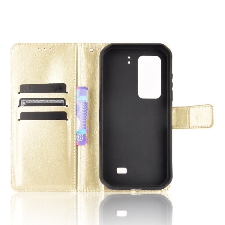 For Ulefone Armor 11 5G/11T 5G Crazy Horse Texture Horizontal Flip Leather Case with Holder & Card Slots & Lanyard(Gold) - Ulefone Cases by buy2fix | Online Shopping UK | buy2fix