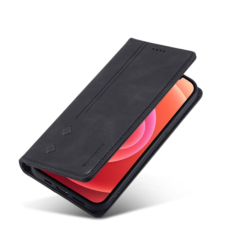 For iPhone 11 Pro Forwenw F2 Series Magnetic Horizontal Flip Leather Case with Holder & Card Slots & Wallet (Black) - iPhone 11 Pro Cases by Forwenw | Online Shopping UK | buy2fix