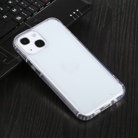 For iPhone 13 Four-corner Shockproof Transparent TPU + PC Protective Case by buy2fix