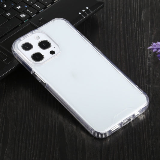 For iPhone 13 Pro Four-corner Shockproof Transparent TPU + PC Protective Case by buy2fix