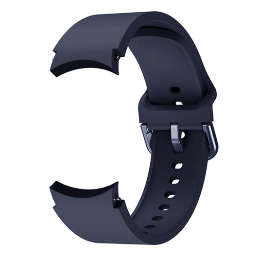 For Samsung Galaxy Watch4 Classic 46mm Universal Silicone Colorful Buckle Watch Band(Midnight Blue) by buy2fix
