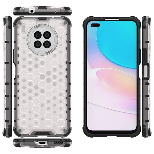 For Huawei Nova 8i Shockproof Honeycomb PC + TPU Protective Case(White) by buy2fix