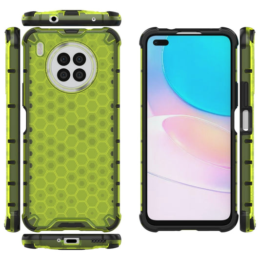 For Huawei Nova 8i Shockproof Honeycomb PC + TPU Protective Case(Green) by buy2fix