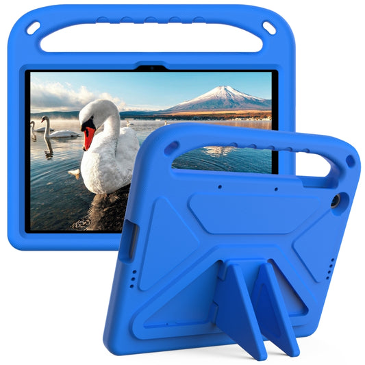 For Huawei Enjoy Tablet 2 / MatePad T10 / T10s Portable Handle EVA Shockproof Anti Falling Protective Case with Triangle Holder(Blue) by buy2fix