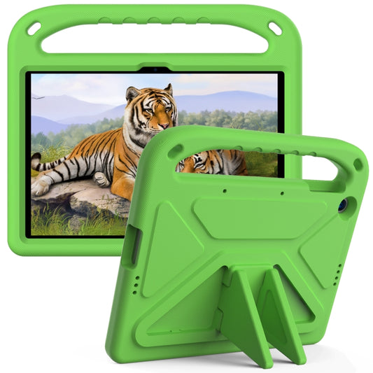 For Huawei Enjoy Tablet 2 / MatePad T10 / T10s Portable Handle EVA Shockproof Anti Falling Protective Case with Triangle Holder(Green) by buy2fix