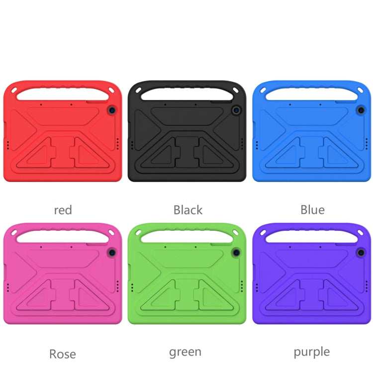 For Huawei Enjoy Tablet 2 / MatePad T10 / T10s Portable Handle EVA Shockproof Anti Falling Protective Case with Triangle Holder(Purple) by buy2fix