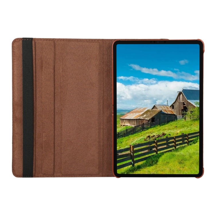 For Xiaomi Pad 5 Pro / Pad 5 360 Degree Rotation Litchi Texture Flip Leather Case with Holder(Red) - More Tablet Cases by buy2fix | Online Shopping UK | buy2fix