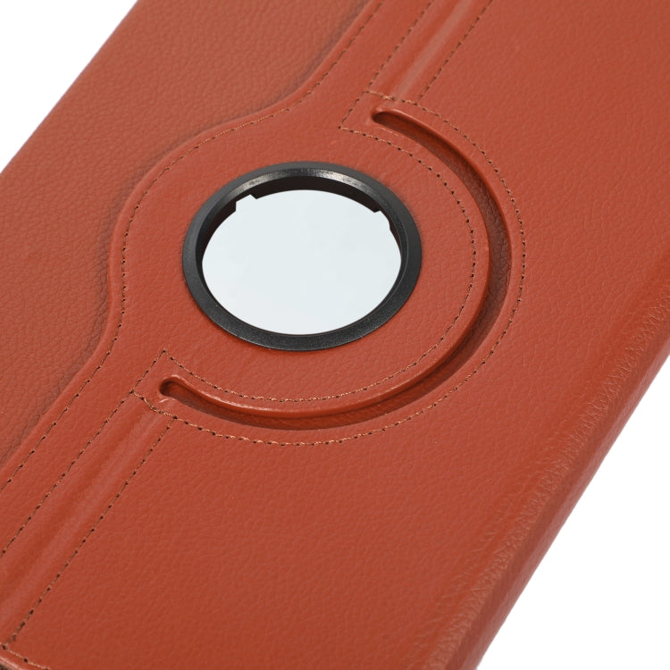 For Xiaomi Pad 5 Pro / Pad 5 360 Degree Rotation Litchi Texture Flip Leather Case with Holder(Red) - More Tablet Cases by buy2fix | Online Shopping UK | buy2fix
