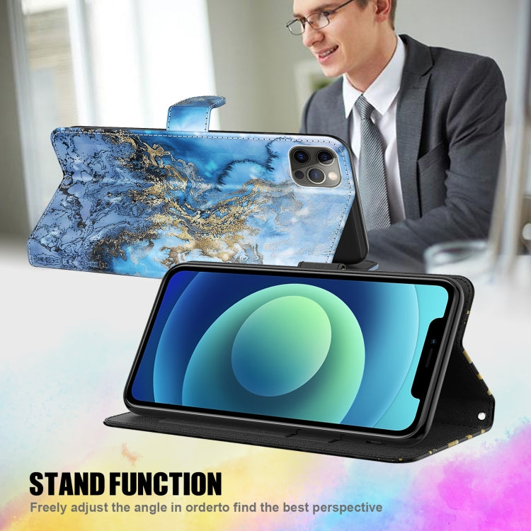 For iPhone 13 mini 3D Painting Pattern Horizontal Flip TPU + PU Leather Case with Holder & Card Slots & Wallet (Milky Way) by buy2fix