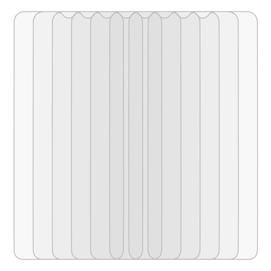 For Samsung Galaxy A03s 50 PCS 0.26mm 9H 2.5D Tempered Glass Film by buy2fix