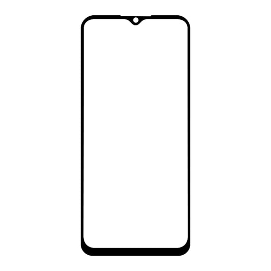 For Samsung Galaxy A03s Full Glue Full Cover Screen Protector Tempered Glass Film by buy2fix