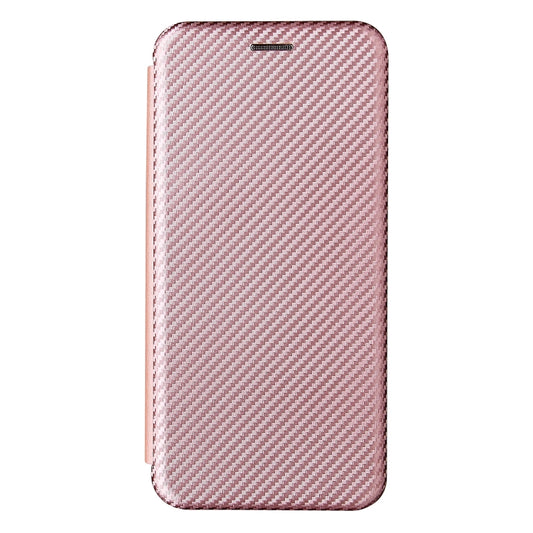 Carbon Fiber Texture Horizontal Flip TPU + PC + PU Leather Case with Card Slot For OPPO Realme GT Master(Pink) by buy2fix