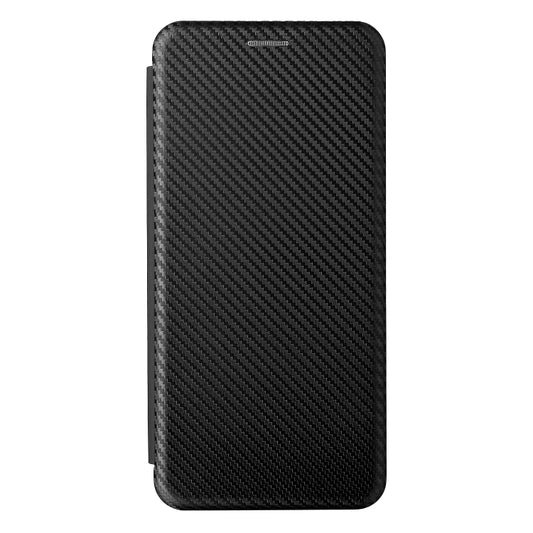 Carbon Fiber Texture Horizontal Flip TPU + PC + PU Leather Case with Card Slot For Motorola Edge 20 Lite(Black) by buy2fix