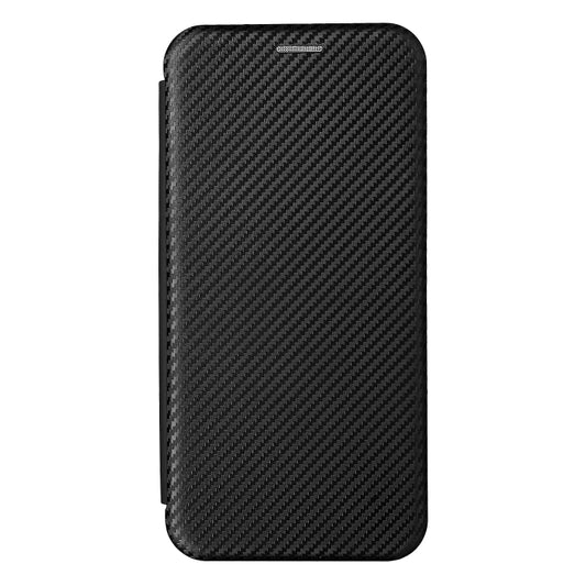 Carbon Fiber Texture Horizontal Flip TPU + PC + PU Leather Case with Card Slot For Xiaomi Redmi 10(Black) by buy2fix