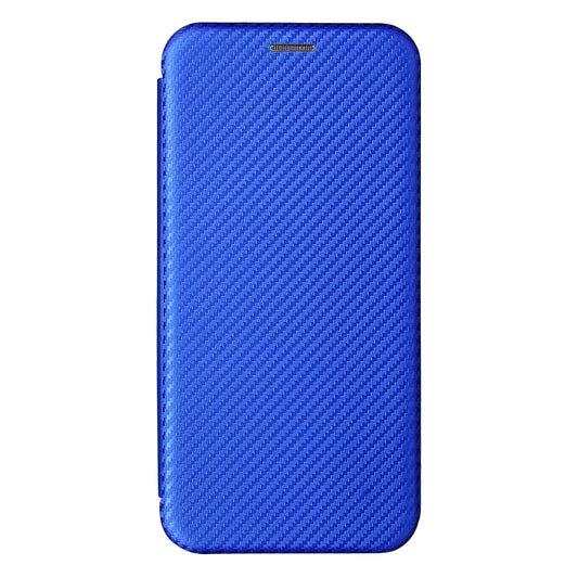 Carbon Fiber Texture Horizontal Flip TPU + PC + PU Leather Case with Card Slot For Xiaomi Redmi 10(Blue) by buy2fix