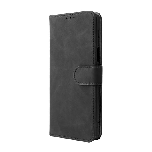 Solid Color Skin Feel Magnetic Buckle Horizontal Flip Calf Texture PU Leather Case with Holder & Card Slots & Wallet For Motorola Moto Edge 20 Pro(Black) by buy2fix