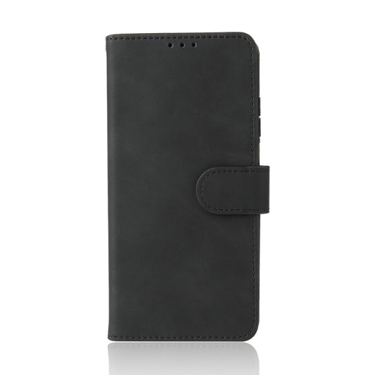 Solid Color Skin Feel Magnetic Buckle Horizontal Flip Calf Texture PU Leather Case with Holder & Card Slots & Wallet For Xiaomi Redmi 10(Black) by buy2fix