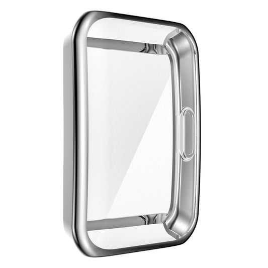For Huawei Band 6 / 6 Pro / Honor Band 6 Full Coverage TPU Electroplating Protective Case Cover(Silver) by buy2fix