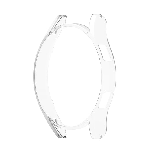For Samsung Galaxy Watch4 Classic 46mm Half Coverage Hollowed PC Protective Case(Transparent White) by buy2fix