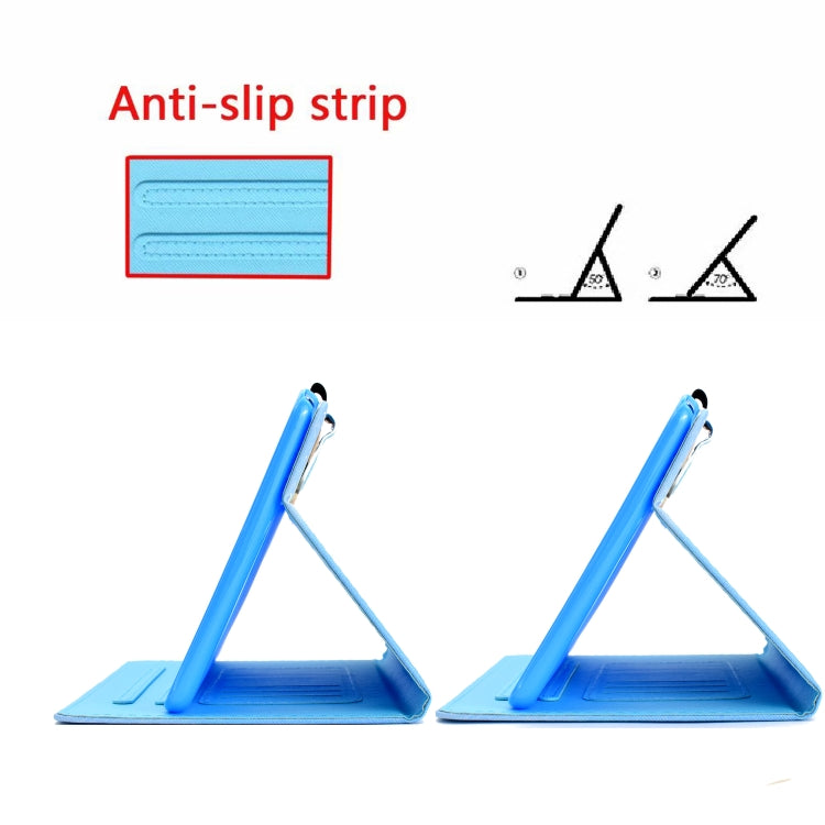 For iPad Air / Air 2 / iPad 9.7 Colored Drawing Horizontal Flip PU Leather Case with Holder & Card Slot & Sleep / Wake-up Function(Blue Marble) - More iPad Cases by buy2fix | Online Shopping UK | buy2fix