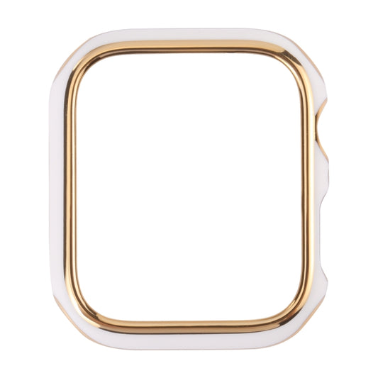 Dual-color Electroplating PC Protective Watch Case For Apple Watch Series 3 & 2 & 1 38mm(Phnom Penh + White Background) by buy2fix