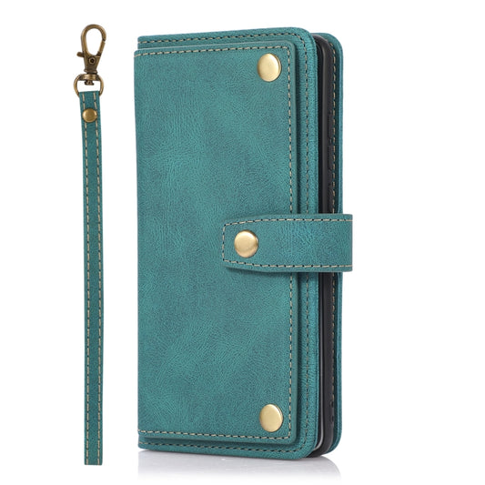 For Huawei P30 PU + TPU Horizontal Flip Leather Case with Holder & Card Slot & Wallet & Lanyard(Lake Blue) by buy2fix