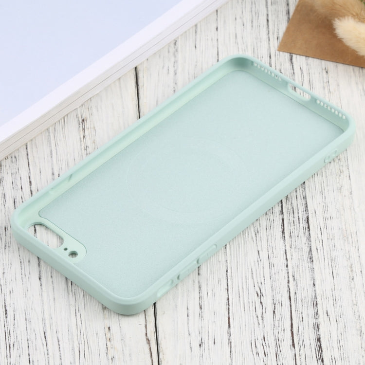 Silicone Full Coverage Shockproof Magsafe Case For iPhone 7 Plus / 8 Plus(Baby Blue) by buy2fix