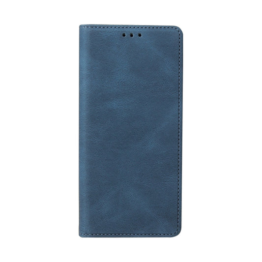 For Xiaomi Redmi Note 8 Simple Suction Closure Horizontal Flip Leather Case with Holder & Card Slot & Wallet(Blue) by buy2fix