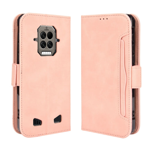 For Doogee S86 / S86 Pro Skin Feel Calf Pattern Horizontal Flip Leather Case with Holder & Card Slots & Photo Frame(Pink) by buy2fix