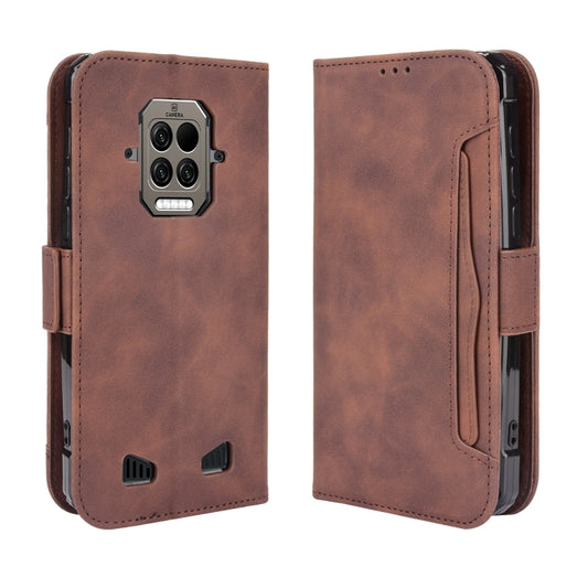 For Doogee S86 / S86 Pro Skin Feel Calf Pattern Horizontal Flip Leather Case with Holder & Card Slots & Photo Frame(Brown) by buy2fix