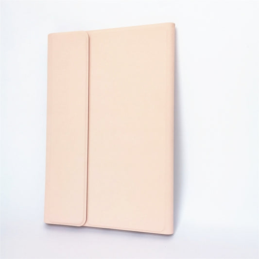 For Lenovo Pad Tab P11 11 inch TB-J606F LX110 Solid Color Detachable Square Keycap Bluetooth Keyboard Leather Tablet Case with Stand(Pink) by buy2fix