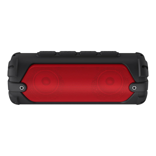 New Rixing NR-6013 Bluetooth 5.0 Portable Outdoor Wireless Bluetooth Speaker with Shoulder Strap(Red) - Desktop Speaker by NewRixing | Online Shopping UK | buy2fix