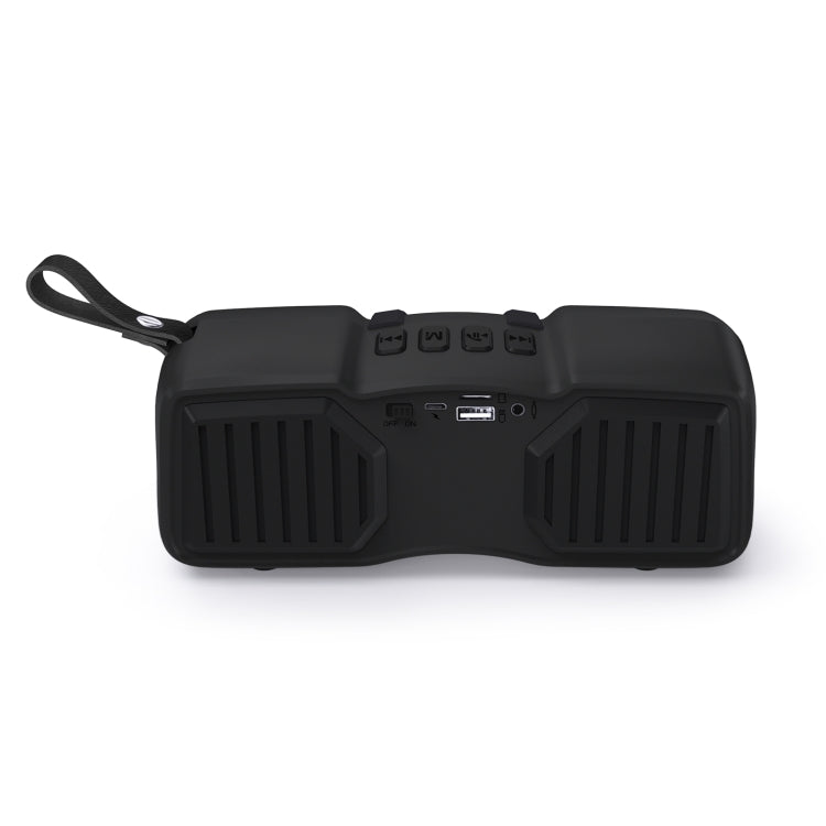 New Rixing NR-9011 Bluetooth 5.0 Portable Outdoor Wireless Bluetooth Speaker(Blue) - Desktop Speaker by NewRixing | Online Shopping UK | buy2fix