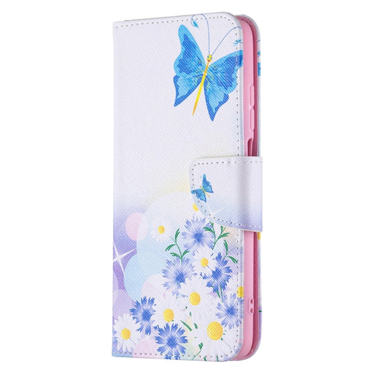 For Xiaomi Redmi 10 Colored Drawing Pattern Horizontal Flip Leather Case with Holder & Card Slots & Wallet(Butterfly Love) by buy2fix