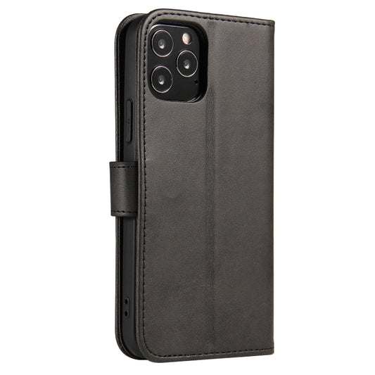 For iPhone 12 mini Calf Texture Buckle Horizontal Flip Leather Case with Holder & Card Slots & Wallet (Black) by buy2fix