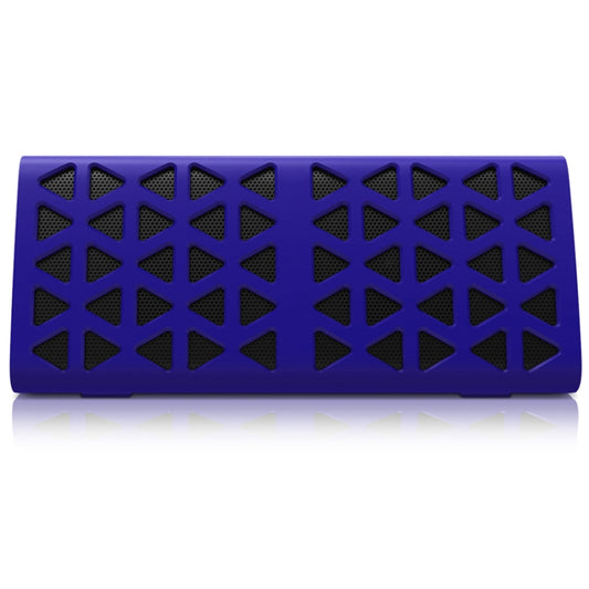 NewRixing NR-3021 TWS Hollow Triangle Pattern Bluetooth Speaker(Blue) - Desktop Speaker by NewRixing | Online Shopping UK | buy2fix