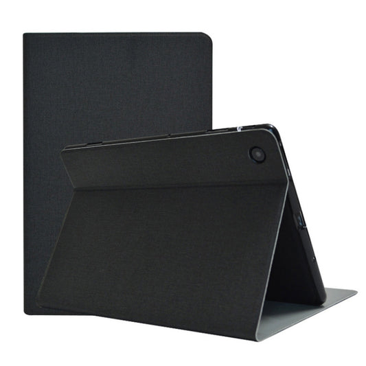 For Teclast M40SE Horizontal Flip PU Leather Case with Holder(Black) by buy2fix