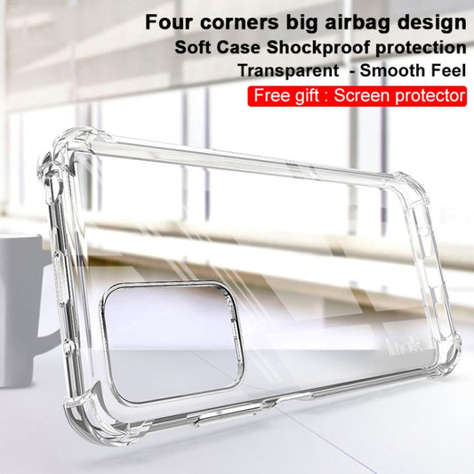 For Xiaomi Redmi 10 4G Overseas Version IMAK All-inclusive Shockproof Airbag TPU Case with Screen Protector(Transparent) by imak