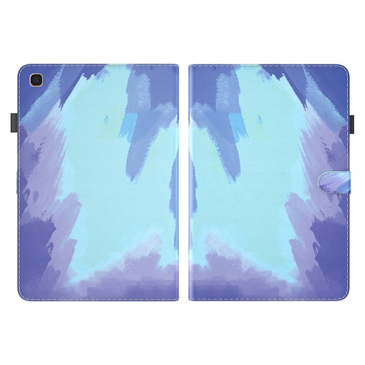 For Samsung Galaxy Tab A 10.1 2019 T515 / T510 Voltage Watercolor Pattern Skin Feel Magnetic Horizontal Flip PU Leather Case with Holder & Card Slots & Photo Frame(Winter Snow) by buy2fix
