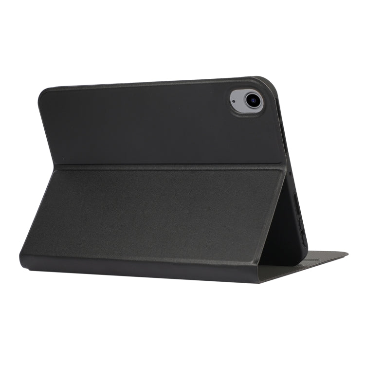 For iPad mini 6 / mini 2024 Voltage Craft Texture Leather Tablet Case with Holder(Black) - iPad mini 6 Cases by buy2fix | Online Shopping UK | buy2fix