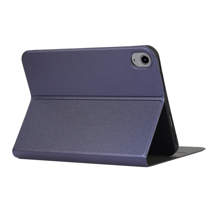 For iPad mini 6 / mini 2024 Voltage Craft Texture Leather Tablet Case with Holder(Dark Blue) - iPad mini 6 Cases by buy2fix | Online Shopping UK | buy2fix