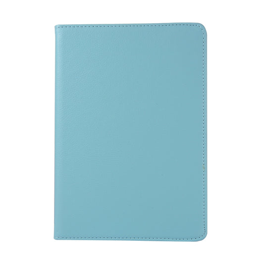 For Huawei MediaPad T3 10 Litchi Texture Horizontal Flip 360 Degrees Rotation Leather Case with Holder(Sky Blue) by buy2fix